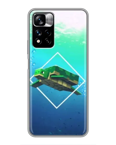 Чехол для Xiaomi Redmi Note 11 Pro Plus с картинкой «Черепаха Minecraft» Чехол для Xiaomi Redmi Note 11 Pro Plus с картинкой «Черепаха Minecraft»