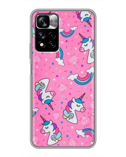 Чехол для Xiaomi Redmi Note 11 Pro Plus с картинкой «Unicorn паттерн розовый» Чехол для Xiaomi Redmi Note 11 Pro Plus с картинкой «Unicorn паттерн розовый»
