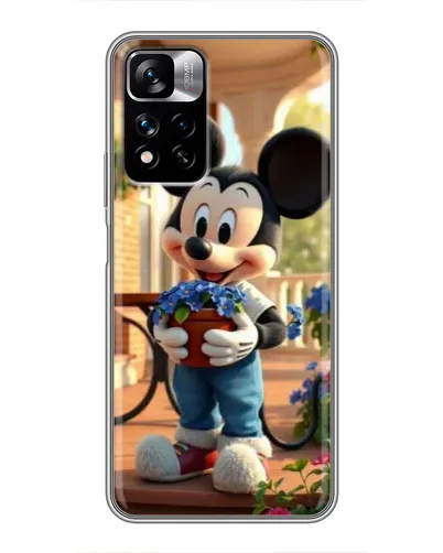 Чехол для Xiaomi Redmi Note 11 Pro Plus с картинкой «Микки садовод» Чехол для Xiaomi Redmi Note 11 Pro Plus с картинкой «Микки садовод»