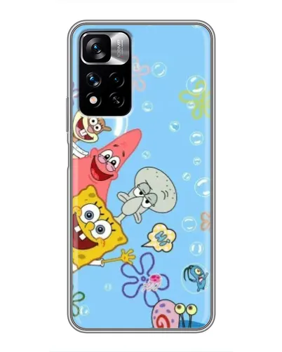 Чехол для Xiaomi Redmi Note 11 Pro Plus с картинкой «Веселые пузырьки» Чехол для Xiaomi Redmi Note 11 Pro Plus с картинкой «Веселые пузырьки»