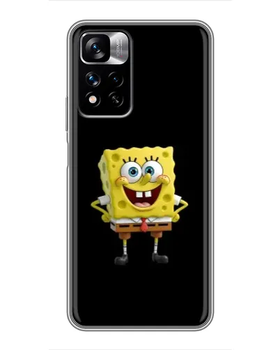 Чехол для Xiaomi Redmi Note 11 Pro Plus с картинкой «Классический Губка Боб» Чехол для Xiaomi Redmi Note 11 Pro Plus с картинкой «Классический Губка Боб»