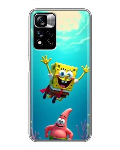 Чехол для Xiaomi Redmi Note 11 Pro Plus с картинкой «Спанч Боб под водой» Чехол для Xiaomi Redmi Note 11 Pro Plus с картинкой «Спанч Боб под водой»