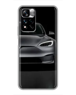 Чохол для Xiaomi Redmi Note 11 Pro Plus з картинкою «Tesla Model S Look» Чохол для Xiaomi Redmi Note 11 Pro Plus з картинкою «Tesla Model S Look»