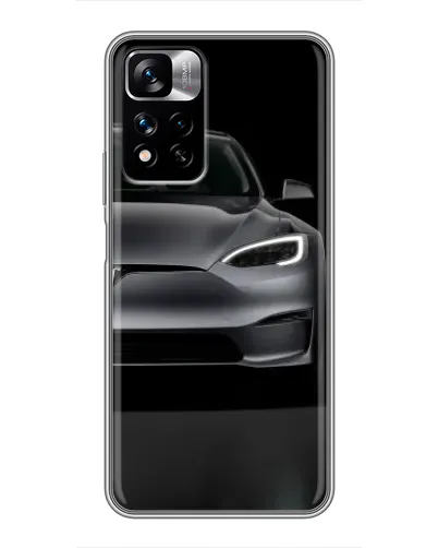 Чехол для Xiaomi Redmi Note 11 Pro Plus с картинкой «Tesla Model S Look» Чехол для Xiaomi Redmi Note 11 Pro Plus с картинкой «Tesla Model S Look»