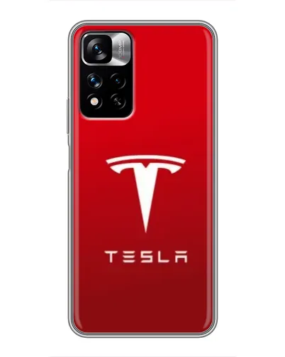 Чехол для Xiaomi Redmi Note 11 Pro Plus с картинкой «Tesla Red Classic» Чехол для Xiaomi Redmi Note 11 Pro Plus с картинкой «Tesla Red Classic»