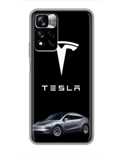 Чехол для Xiaomi Redmi Note 11 Pro Plus с картинкой «Tesla Model Y» Чехол для Xiaomi Redmi Note 11 Pro Plus с картинкой «Tesla Model Y»