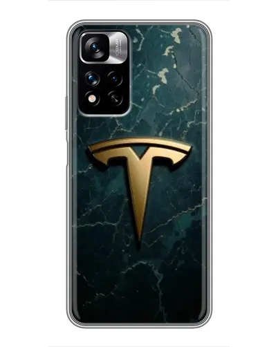 Чехол для Xiaomi Redmi Note 11 Pro Plus с картинкой «Мраморная Tesla Gold» Чехол для Xiaomi Redmi Note 11 Pro Plus с картинкой «Мраморная Tesla Gold»