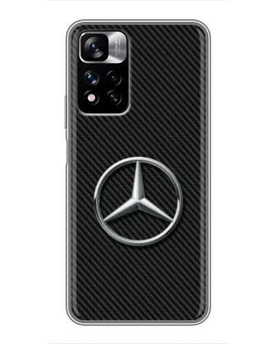Чехол для Xiaomi Redmi Note 11 Pro Plus с картинкой «Карбоновый Mercedes стиль» Чехол для Xiaomi Redmi Note 11 Pro Plus с картинкой «Карбоновый Mercedes стиль»