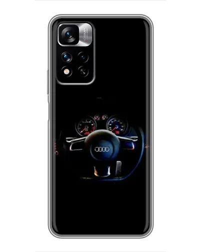 Чехол для Xiaomi Redmi Note 11 Pro Plus с картинкой «Салон Audi — руль» Чехол для Xiaomi Redmi Note 11 Pro Plus с картинкой «Салон Audi — руль»