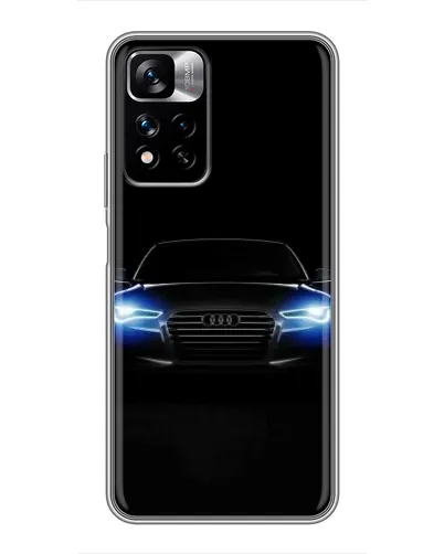 Чехол для Xiaomi Redmi Note 11 Pro Plus с картинкой «Audi в неоне» Чехол для Xiaomi Redmi Note 11 Pro Plus с картинкой «Audi в неоне»