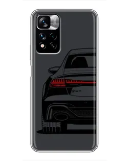 Чехол для Xiaomi Redmi Note 11 Pro Plus с картинкой «Задняя часть Audi — арт» Чехол для Xiaomi Redmi Note 11 Pro Plus с картинкой «Задняя часть Audi — арт»