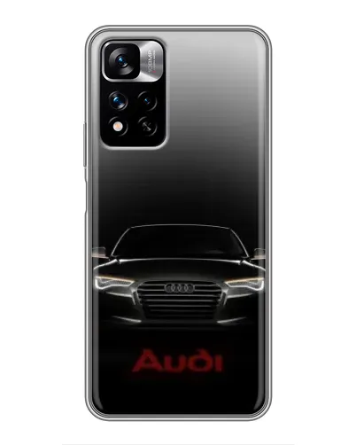 Чехол для Xiaomi Redmi Note 11 Pro Plus с картинкой «Audi — градиентный контур» Чехол для Xiaomi Redmi Note 11 Pro Plus с картинкой «Audi — градиентный контур»