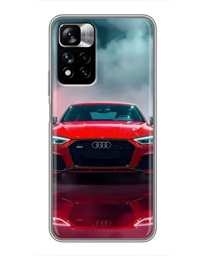Чехол для Xiaomi Redmi Note 11 Pro Plus с картинкой «Audi RS — красный стиль» Чехол для Xiaomi Redmi Note 11 Pro Plus с картинкой «Audi RS — красный стиль»