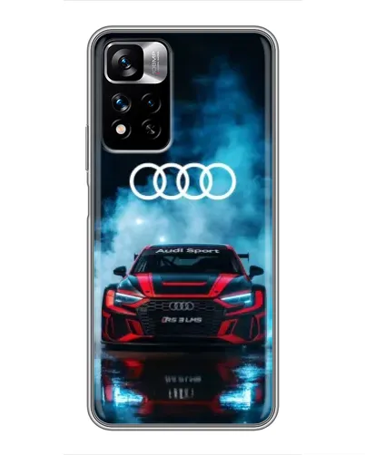 Чехол для Xiaomi Redmi Note 11 Pro Plus с картинкой «Audi Sport — неон» Чехол для Xiaomi Redmi Note 11 Pro Plus с картинкой «Audi Sport — неон»