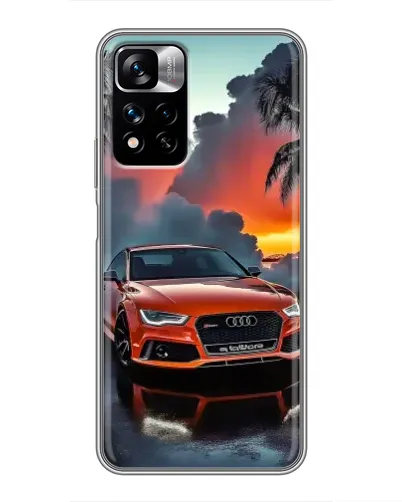 Чехол для Xiaomi Redmi Note 11 Pro Plus с картинкой «Audi — закат» Чехол для Xiaomi Redmi Note 11 Pro Plus с картинкой «Audi — закат»