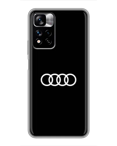 Чехол для Xiaomi Redmi Note 11 Pro Plus с картинкой «Audi White Logo» Чехол для Xiaomi Redmi Note 11 Pro Plus с картинкой «Audi White Logo»