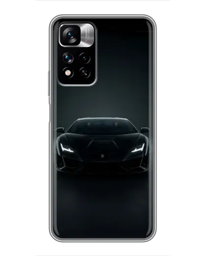 Чехол для Xiaomi Redmi Note 11 Pro Plus с картинкой «Черный Lamborghini Aventador» Чехол для Xiaomi Redmi Note 11 Pro Plus с картинкой «Черный Lamborghini Aventador»