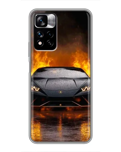 Чехол для Xiaomi Redmi Note 11 Pro Plus с картинкой «Lamborghini в огне» Чехол для Xiaomi Redmi Note 11 Pro Plus с картинкой «Lamborghini в огне»