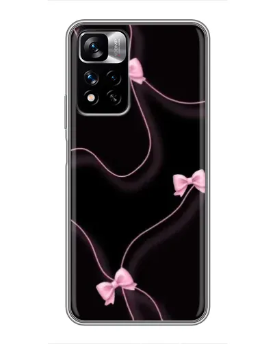 Чехол для Xiaomi Redmi Note 11 Pro Plus с картинкой «Розовые ленты» Чехол для Xiaomi Redmi Note 11 Pro Plus с картинкой «Розовые ленты»