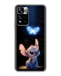 Чохол для Xiaomi Redmi Note 11 Pro Plus з картинкою «Сяючий Стіч»