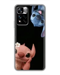 Чохол для Xiaomi Redmi Note 11 Pro Plus з картинкою «Фіолетовий туман троянд»