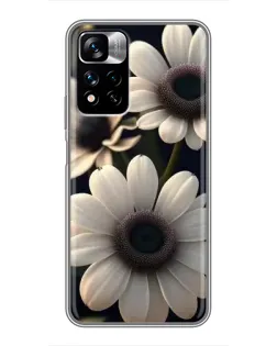 Чохол для Xiaomi Redmi Note 11 Pro Plus з картинкою «Білі маргаритки макро» Чохол для Xiaomi Redmi Note 11 Pro Plus з картинкою «Білі маргаритки макро»