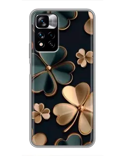 Чохол для Xiaomi Redmi Note 11 Pro Plus з картинкою «Конюшина в золоті» Чохол для Xiaomi Redmi Note 11 Pro Plus з картинкою «Конюшина в золоті»