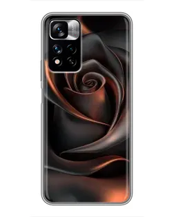 Чохол для Xiaomi Redmi Note 11 Pro Plus з картинкою «Шовкова чорна троянда» Чохол для Xiaomi Redmi Note 11 Pro Plus з картинкою «Шовкова чорна троянда»