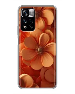 Чохол для Xiaomi Redmi Note 11 Pro Plus з картинкою «Помаранчева макро квітка» Чохол для Xiaomi Redmi Note 11 Pro Plus з картинкою «Помаранчева макро квітка»