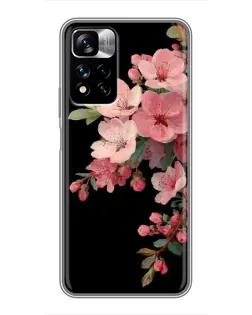 Чохол для Xiaomi Redmi Note 11 Pro Plus з картинкою «Рожева гілка сакури» Чохол для Xiaomi Redmi Note 11 Pro Plus з картинкою «Рожева гілка сакури»