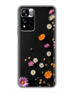 Чохол для Xiaomi Redmi Note 11 Pro Plus з картинкою «Квіткова композиція» Чохол для Xiaomi Redmi Note 11 Pro Plus з картинкою «Квіткова композиція»