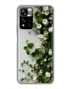 Чохол для Xiaomi Redmi Note 11 Pro Plus з картинкою «Гілка дрібних білих квітів» Чохол для Xiaomi Redmi Note 11 Pro Plus з картинкою «Гілка дрібних білих квітів»