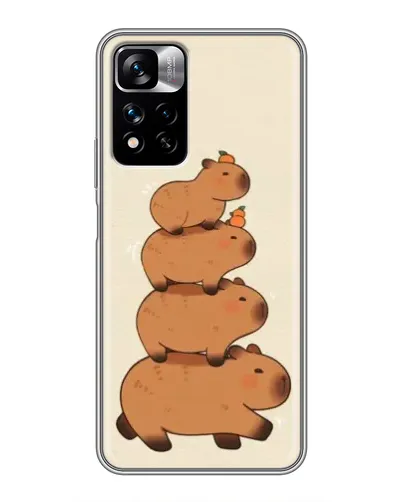 Чехол для Xiaomi Redmi Note 11 Pro Plus с картинкой «Башня из капибар» Чехол для Xiaomi Redmi Note 11 Pro Plus с картинкой «Башня из капибар»