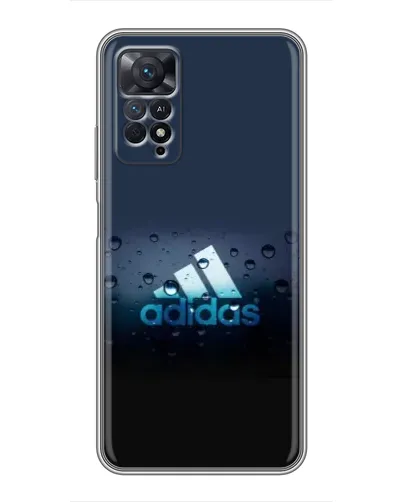 Чехол для Xiaomi Redmi Note 11 Pro с картинкой «Adidas Water Drops»