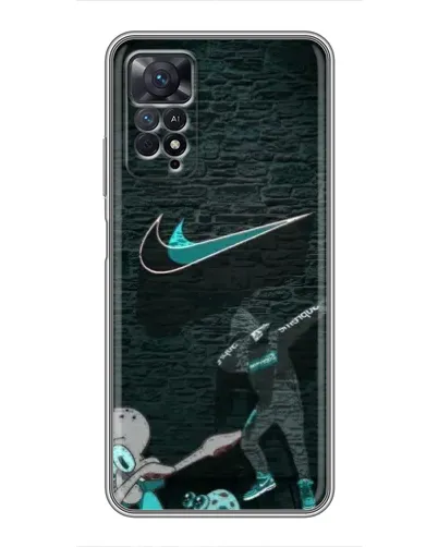 Чехол для Xiaomi Redmi Note 11 Pro с картинкой «Спортивный арт Nike»