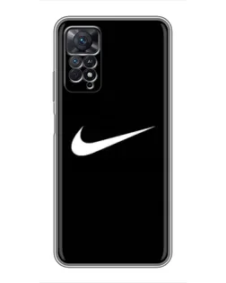 Чехол для Xiaomi Redmi Note 11 Pro с картинкой «Минималистический Найк» Чехол для Xiaomi Redmi Note 11 Pro с картинкой «Минималистический Найк»