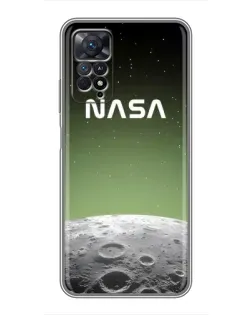 Чехол для Xiaomi Redmi Note 11 Pro с картинкой «NASA — лунный градиент»