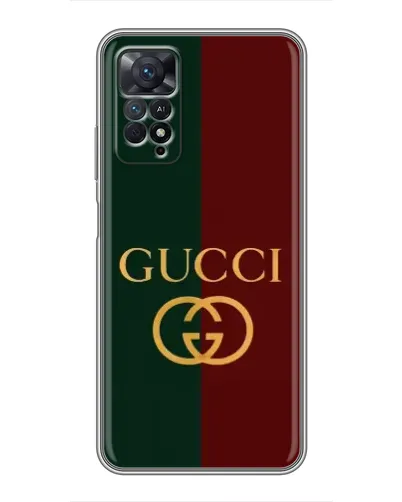 Чехол для Xiaomi Redmi Note 11 Pro с картинкой «Gucci — темно-зеленый градиент» Чехол для Xiaomi Redmi Note 11 Pro с картинкой «Gucci — темно-зеленый градиент»