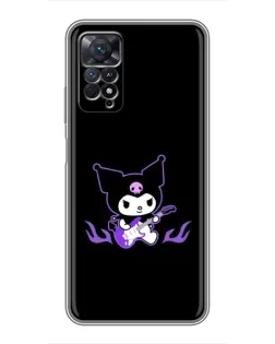 Чехол для Xiaomi Redmi Note 11 Pro с картинкой «Электрическая Kuromi»