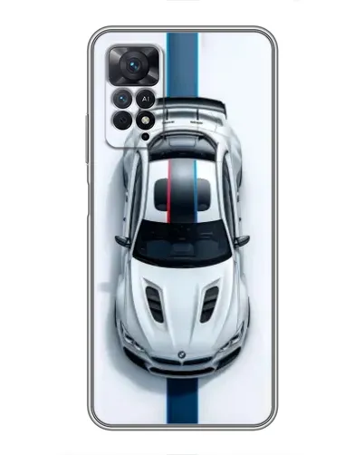 Чехол для Xiaomi Redmi Note 11 Pro с картинкой «Вид сверху — BMW M» Чехол для Xiaomi Redmi Note 11 Pro с картинкой «Вид сверху — BMW M»