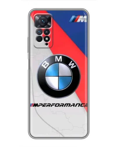 Чехол для Xiaomi Redmi Note 11 Pro с картинкой «BMW Performance стиль» Чехол для Xiaomi Redmi Note 11 Pro с картинкой «BMW Performance стиль»