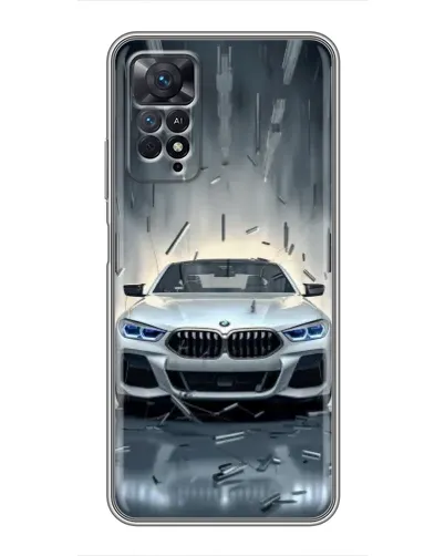 Чехол для Xiaomi Redmi Note 11 Pro с картинкой «BMW в свете фар» Чехол для Xiaomi Redmi Note 11 Pro с картинкой «BMW в свете фар»
