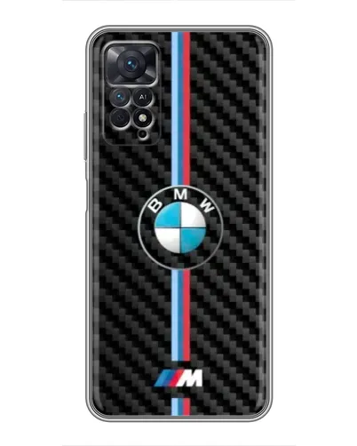 Чехол для Xiaomi Redmi Note 11 Pro с картинкой «Эмблема BMW и карбон» Чехол для Xiaomi Redmi Note 11 Pro с картинкой «Эмблема BMW и карбон»