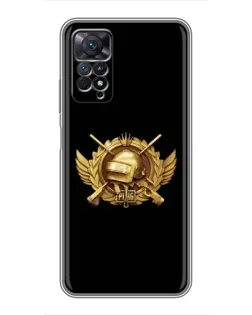 Чехол для Xiaomi Redmi Note 11 Pro с картинкой «PUBG — оранжевый градиент» Чехол для Xiaomi Redmi Note 11 Pro с картинкой «PUBG — оранжевый градиент»