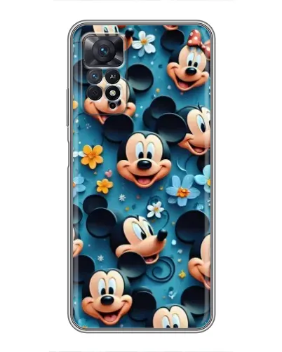 Чехол для Xiaomi Redmi Note 11 Pro с картинкой «Паттерн Микки и Минни» Чехол для Xiaomi Redmi Note 11 Pro с картинкой «Паттерн Микки и Минни»
