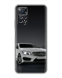 Чехол для Xiaomi Redmi Note 11 Pro с картинкой «Mercedes AMG GT Silver» Чехол для Xiaomi Redmi Note 11 Pro с картинкой «Mercedes AMG GT Silver»