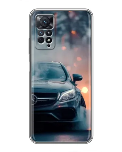 Чехол для Xiaomi Redmi Note 11 Pro с картинкой «Mercedes — ночной город» Чехол для Xiaomi Redmi Note 11 Pro с картинкой «Mercedes — ночной город»