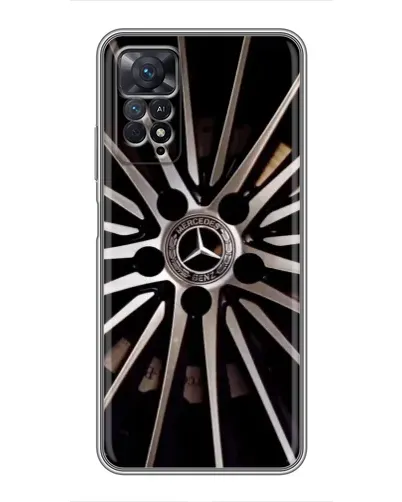 Чехол для Xiaomi Redmi Note 11 Pro с картинкой «Диск Mercedes» Чехол для Xiaomi Redmi Note 11 Pro с картинкой «Диск Mercedes»