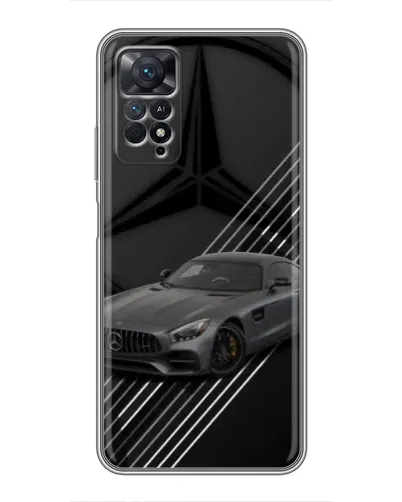 Чехол для Xiaomi Redmi Note 11 Pro с картинкой «Mercedes AMG — графика» Чехол для Xiaomi Redmi Note 11 Pro с картинкой «Mercedes AMG — графика»
