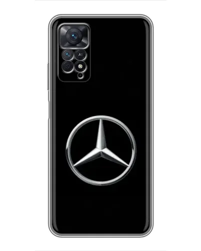 Чехол для Xiaomi Redmi Note 11 Pro с картинкой «Mercedes классический лого» Чехол для Xiaomi Redmi Note 11 Pro с картинкой «Mercedes классический лого»